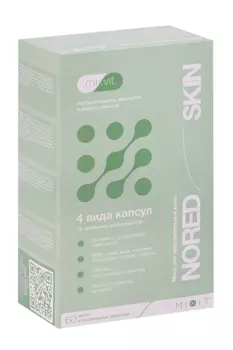 Микс MIXVIT NORED SKIN д/чувствительной кожи, 60 шт, капсулы