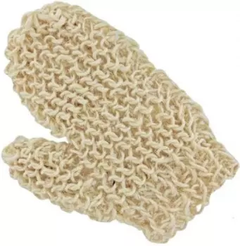 Мочалка банная "Варежка", сизаль