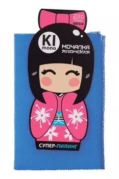 Мочалка-полотенце KIMONO голубой