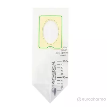 Мочеприемник педиатрический 100 мл.Vogt Medical, одноразовый,стерильный