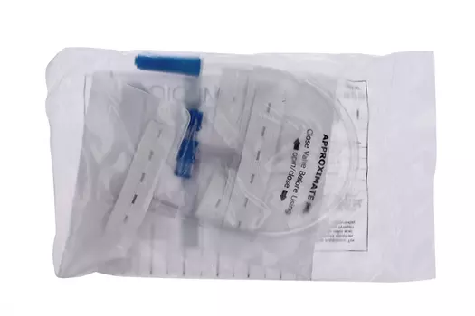 Мочеприемник Vogt Medical однораз стерил ножной с трубкой, 750 мл