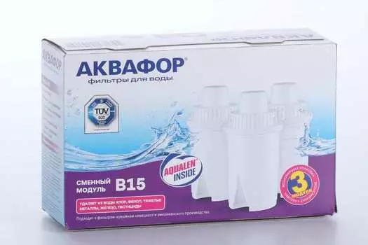 Модуль Аквафор д/водного фильтра сменный В15 3 шт