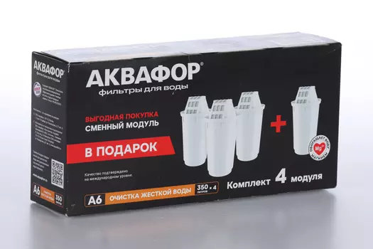 Модуль Аквафор д/водного фильтра сменный А6 4 шт