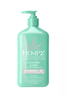 Молочко д/тела Hempz с церамидами и В3 Огурец и Алое Beauty Actives Cucumber&Aloe Moisturizer 500мл