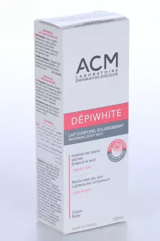 Молочко Depiwhite д/тела осветляющ д/увлажн осветл и придания коже ровн цвета, 200 мл