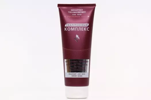 Молочко Гиалуроновый комплекс д/тела увлаж с персик мас, 250 мл