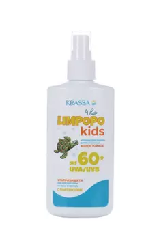 Молочко Krassa Limpopo Kids д/защиты детей от солнца SPF 60+, 150 мл