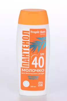 Молочко Krassa Пантенол д/безопасного загара SPF40, 100 мл, (KTS41771)
