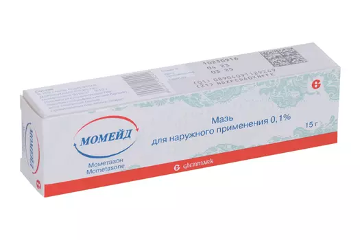 Момейд 0.1%, 15 г, мазь для наружного применения