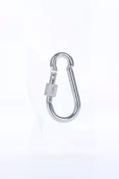 Монтажный карабин-восьмерка с замком № 5 (восьмерка) с замком d= 5/50мм