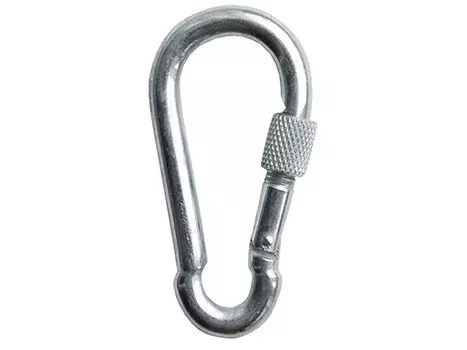 Монтажный карабин-восьмерка с замком № 6 (восьмерка) с замком d= 6/60мм