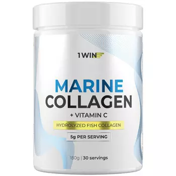Морской коллаген +Витамин С 1WIN вкус нейтральный, 180 г