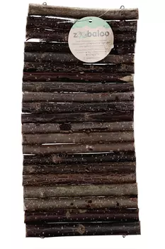 Мостик Зообалу деревянный д/грызунов 12х25 см