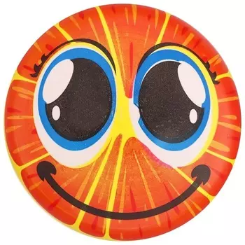 Мяч детский Красный апельсин 22 см 60 г