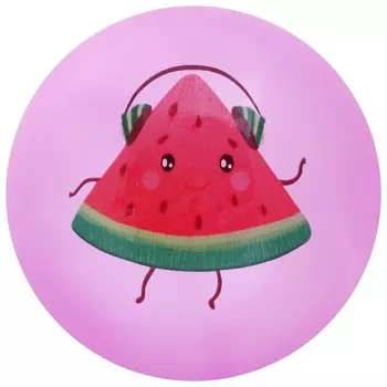 Мяч детский ZABIAKA Арбузик 22 см 60 г цвета микс