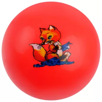 Мяч детский Животные d=25 см 75 г PVC цвета МИКС