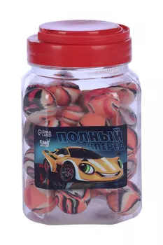 Мяч Funny toys полный вперед, 3 см, 30 шт