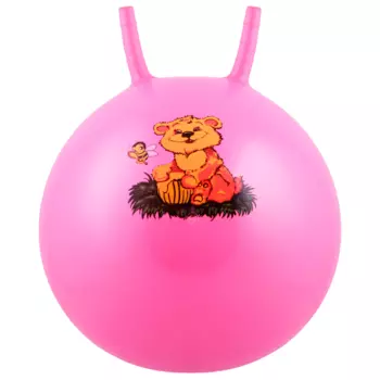 Мяч прыгун с рожками d=45 см 350 г МИКС