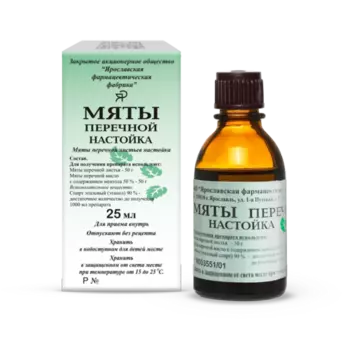 Мяты перечной настойка, 25 мл