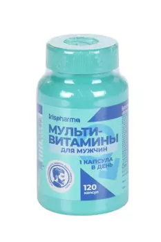 Мультивитамины для мужчин Irispharma, 120 шт, капсулы
