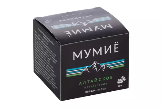 Мумие Алтайское вязкая масса вн прим, 10 г