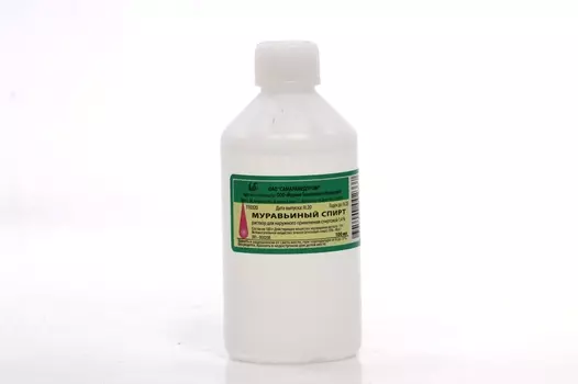 Муравьиный 1.4%, 100 мл, раствор для наружного применения спиртовой