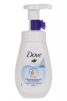 Мусс DOVE д/умывания увлажняющий, 160 мл