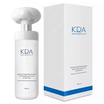 Мусс КДА д/умывания бережное очищение, 160 мл