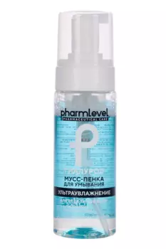 Мусс-пенка Pharmlevel Гиалурон д/умывания, 150 мл