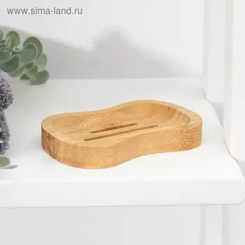 Мыльница 1,8х11,5х8 см бамбук