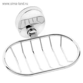 Мыльница Accoona настенная A11002-1 решетка цвет хром