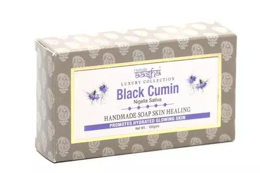 Мыло Aasha Herbals ручной работы черный тмин, 100 г