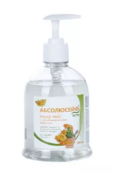 Мыло Абсолюсейф Экстра антибактер жидкое, 0,5 л, с дозатором