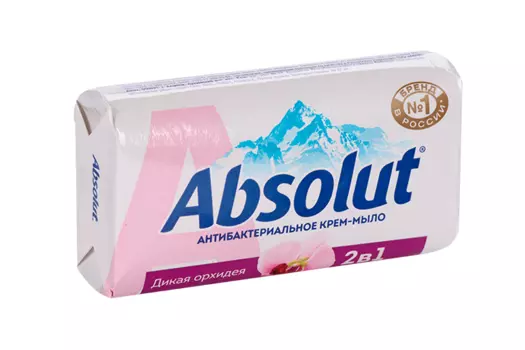 Мыло Absolut 2в1 Дикая орхидея, 90 г