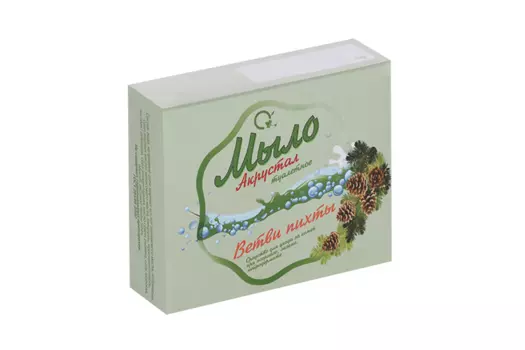 Мыло Акрустал Ветви пихты д/тела, 100 г