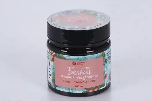 Мыло Бизорюк Бельди Ягодный лед сафлор Баня-хамам-спа, 100 мл