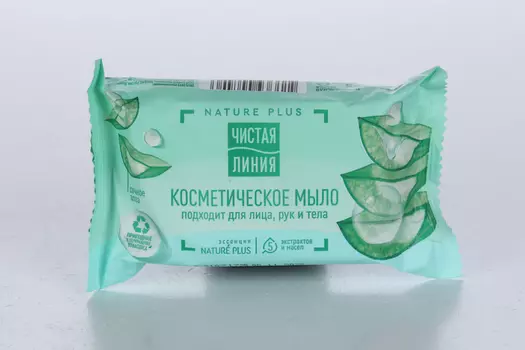 Мыло Чистая линия, 75 г, Сочное алоэ