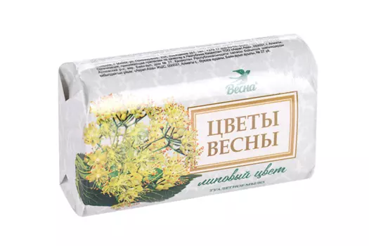 Мыло Цветы весны Липовый цвет, 90 г