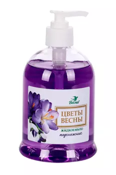 Мыло Цветы весны Подснежник жидкое, 500 г