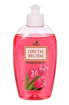Мыло Цветы весны Тюльпан жидкое, 280 г