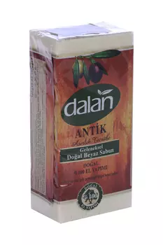 Мыло Dalan Antik Белое д/увлажнения и питания кожи натур с маслом цитронеллы, 180 г, 5 шт