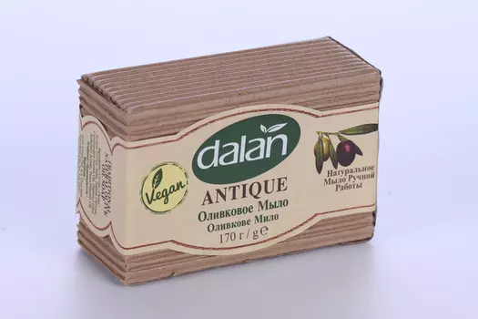 Мыло Dalan Antik Зелёное п/восполительное натур с эфир маслом сосны/цитронеллы, 170 г