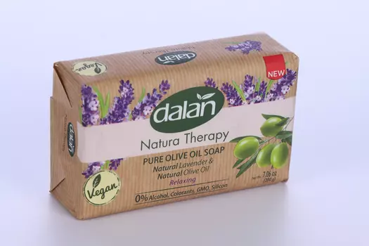 Мыло Dalan Natura Therapy Антистресс усиливает кожный иммунитет аромат Лаванды, 200 г