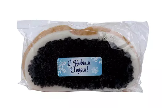 Мыло Дарена д/рук ручной работы бутерброд с черной икрой, 80 г