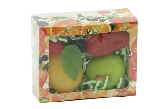 Мыло Дарена д/рук ручной работы коробка с фруктами мини № 6, 125 г