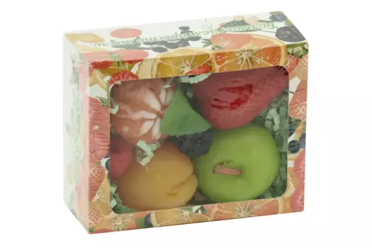 Мыло Дарена д/рук ручной работы коробка с фруктами мини № 5, 135 г