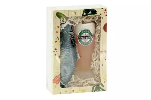 Мыло Дарена д/рук ручной работы вобла/пиво, 130 г