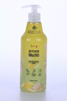 Мыло Ecozavr д/ежедневного ухода Дыня дет, 500 мл