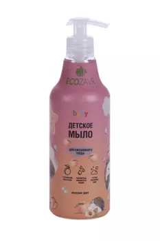 Мыло Ecozavr д/ежедневного ухода Нектарин дет, 500 мл