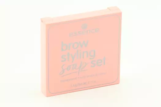 Мыло essence Brow Styling Soap Set д/укладки бровей с щеточкой 3,4 г